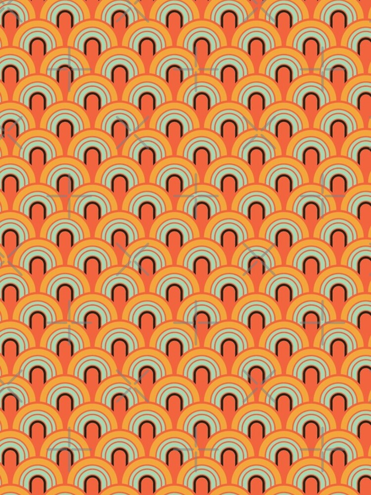 Thumbnail 5 of 5, iPhone Case, Vintage Retro Pattern designed and sold by PatternTale.