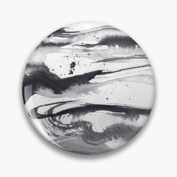 Item preview, ink explorations (087) - abstract black india ink painting designed and sold by expl-rations.