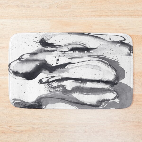 Item preview, ink explorations (087) - abstract black india ink painting designed and sold by expl-rations.