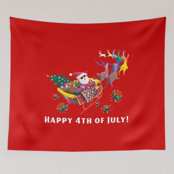 Item preview, 4th of July Christmas - Slightly Wrong designed and sold by alloutshirts.