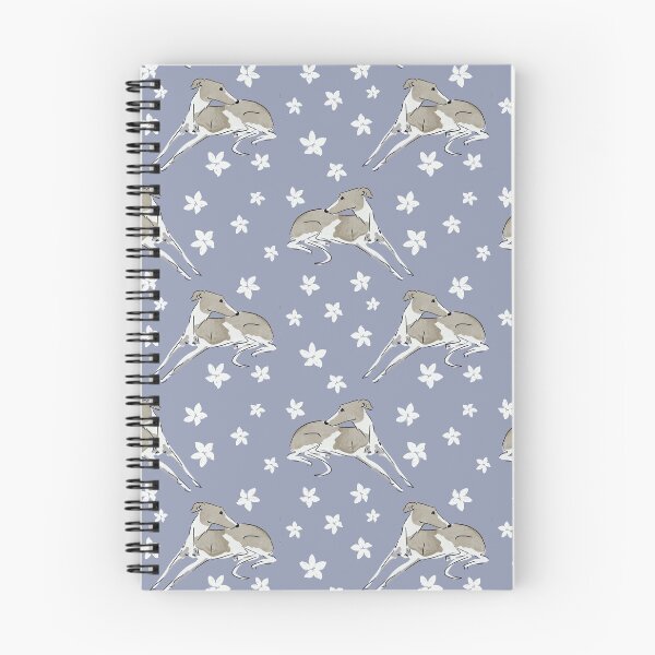 Item preview, Whippets y flores designed and sold by lobitos.