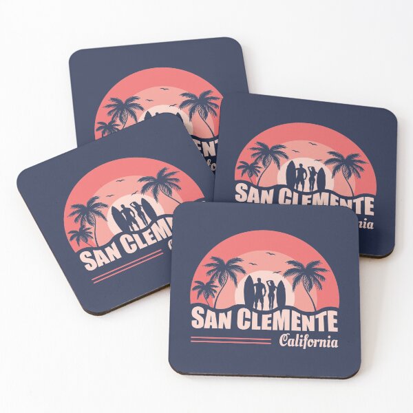 Item preview, San Clemente California Summer Surfing Design designed and sold by CynthiaGraphics.