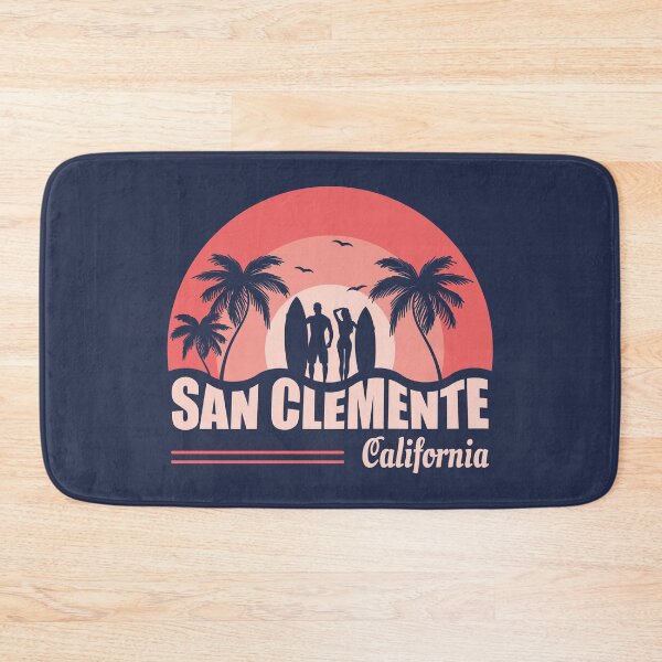 Item preview, San Clemente California Summer Surfing Design designed and sold by CynthiaGraphics.
