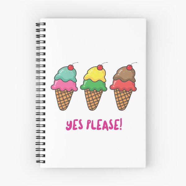 Item preview, Yes Please 3 Cones - Always Yes to Ice Cream! designed and sold by Purrfecta.