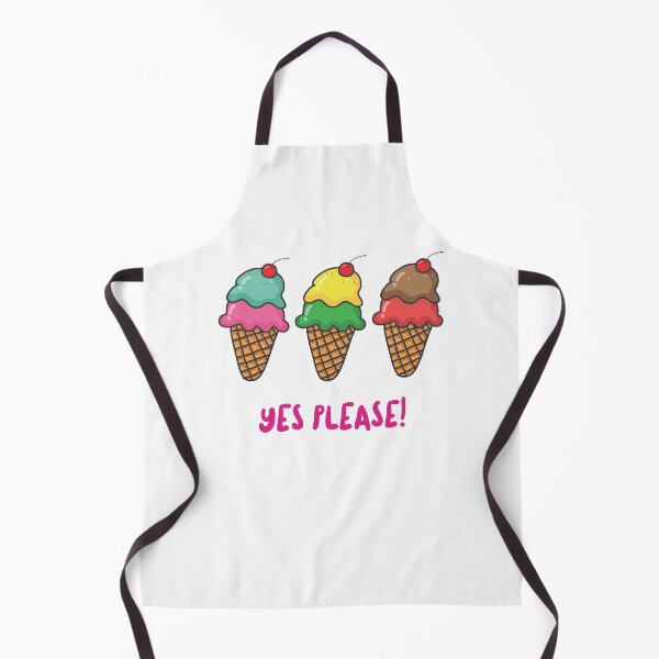 Item preview, Yes Please 3 Cones - Always Yes to Ice Cream! designed and sold by Purrfecta.