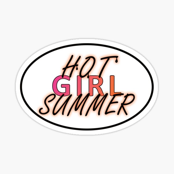 Hot Girl Summer Sticker For Sale By Kellerbillstrom Redbubble 0839