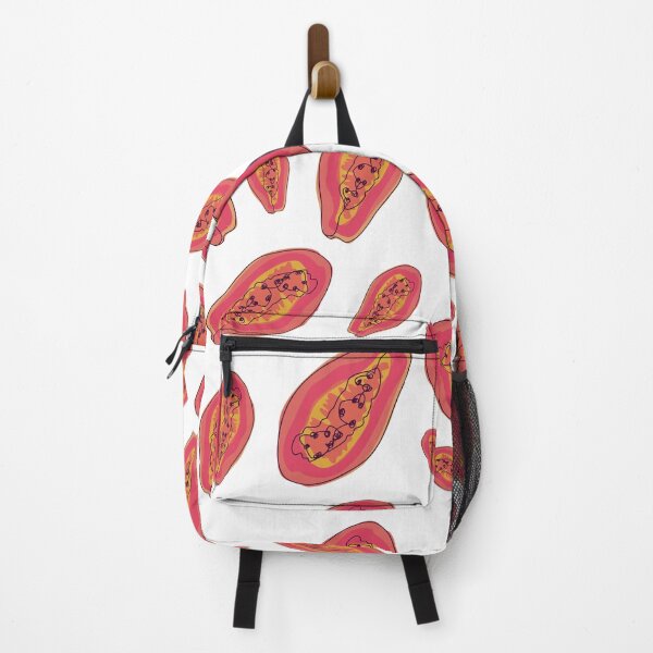 Item preview, Pink papaya print designed and sold by orangerinka.