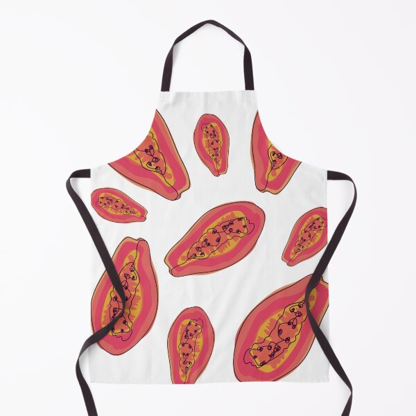 Item preview, Pink papaya print designed and sold by orangerinka.