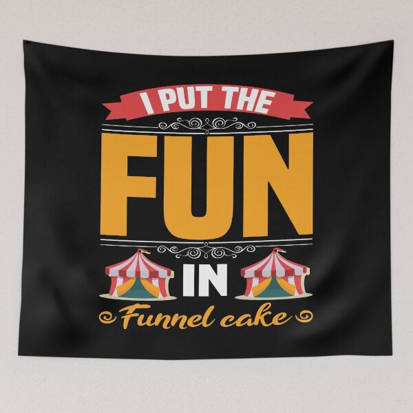 Item preview, Circus Funnel Cake Carnival Apaprel designed and sold by CustUmmMerch.