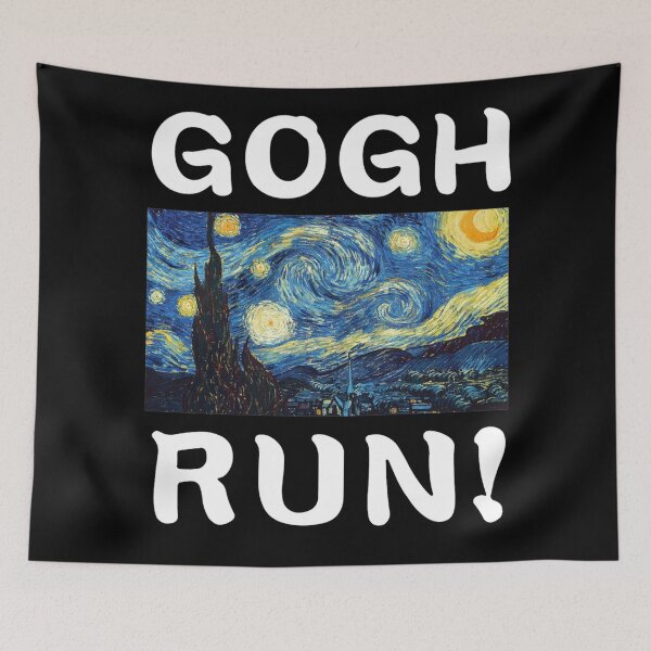 Item preview, GOGH RUN! designed and sold by Damitparasayo.
