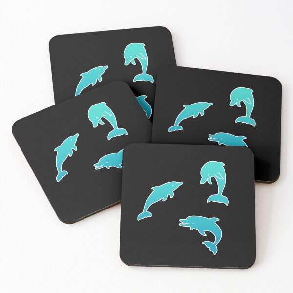Item preview, Turquoise Sea Blue Dolphin  designed and sold by NechEmpire.