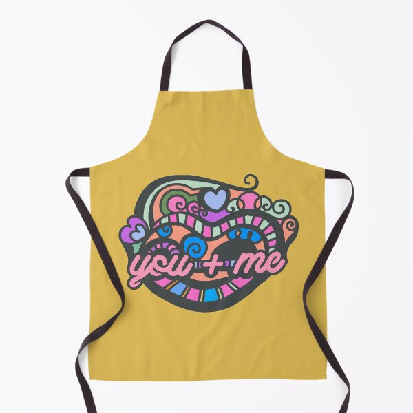 Item preview, You Plus Me, Hippie Heart Design - Pink Text designed and sold by Chubuter.