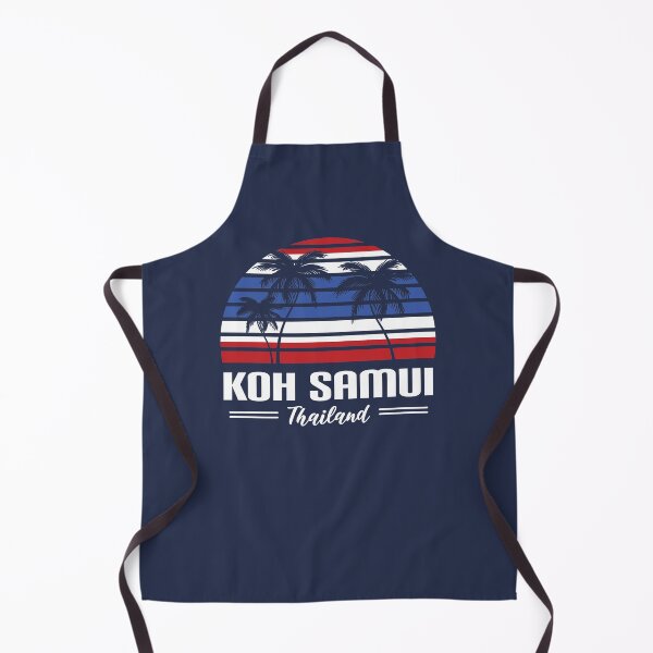 Item preview, Koh Samui Thailand Flag Summer Design designed and sold by CynthiaGraphics.