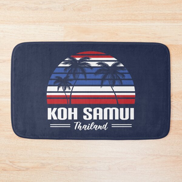 Item preview, Koh Samui Thailand Flag Summer Design designed and sold by CynthiaGraphics.