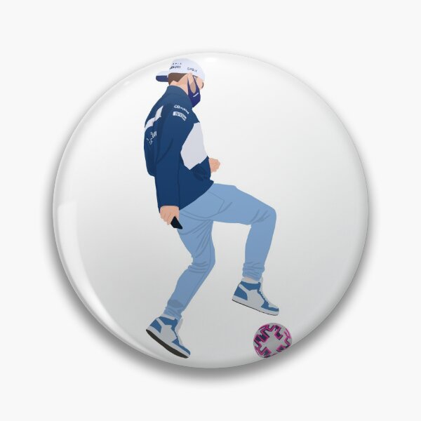 Item preview, Pierre Gasly for Alfa Tauri playing football designed and sold by royaldutchness.