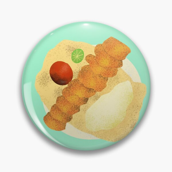 Item preview, Kebab with bread, rice tomato and lime  designed and sold by Nadia Arsky.