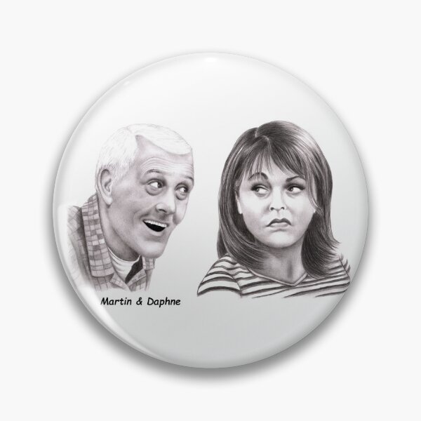 Item preview, Martin & Daphne designed and sold by SaxonArtDesign.