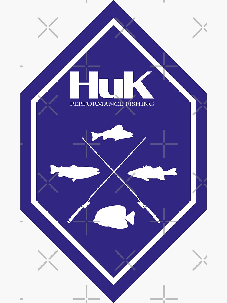 HUK Fishing pro performance fishing | Sticker