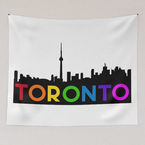 Artikelvorschau, Regenbogen-Toronto-Skyline entworfen und verkauft von SquirrelPants87.