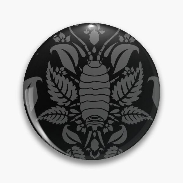 Item preview, Isopod Damask designed and sold by spazzynewton.