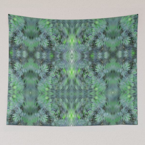 Item preview, Green Psychedelic Leaves designed and sold by leafytrailshop.