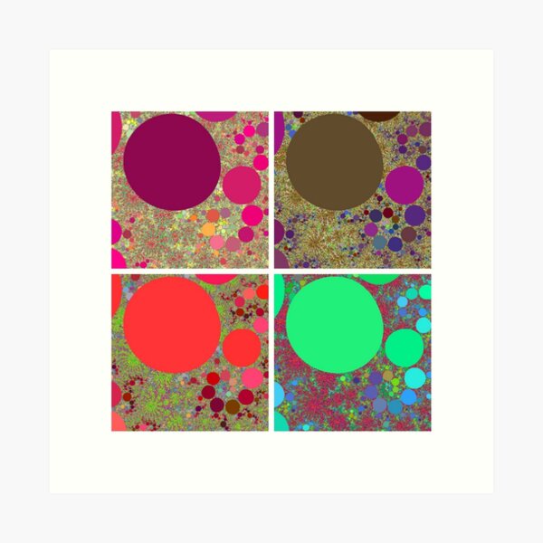 Item preview, Spiralling Circles (collage) designed and sold by thalasson.