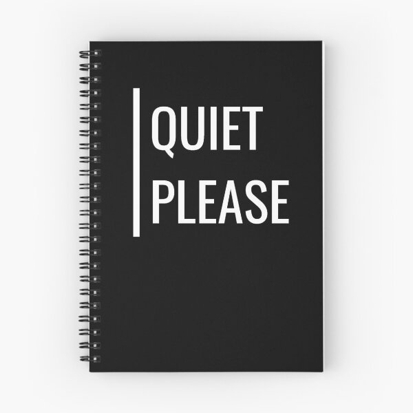 Item preview, Quiet Please designed and sold by Dopnex.