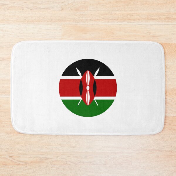 Item preview, Kenya Kenyan flag flag designed and sold by GeogDesigns.