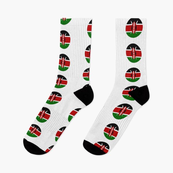 Item preview, Kenya Kenyan flag flag designed and sold by GeogDesigns.