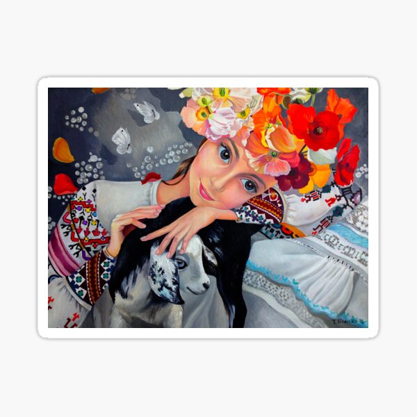 Ukrainian Beauty Sticker