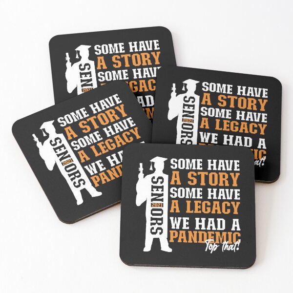 Item preview, Pandemic Graduation | White And Orange Text Boys Funny Graduation designed and sold by Estrytee.