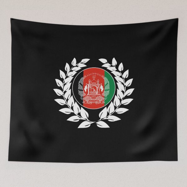 Artikelvorschau, Afghanistan afghanisch Flagge Fahne entworfen und verkauft von GeogDesigns.
