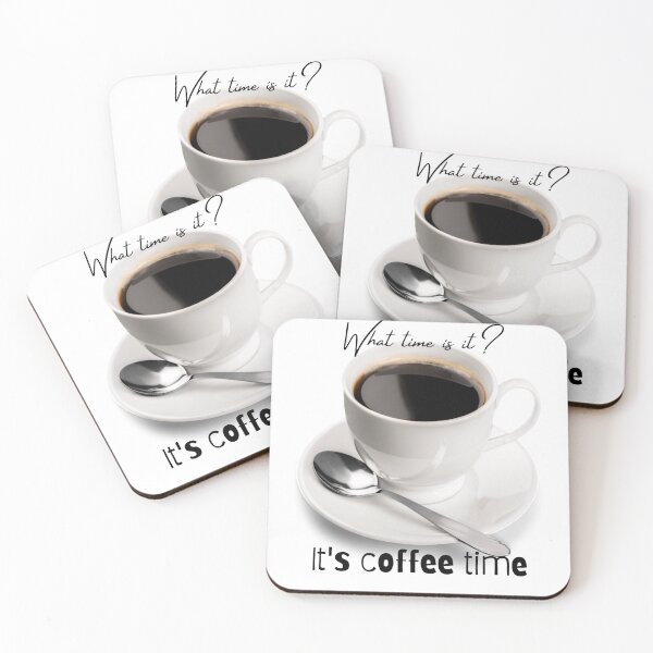 Item preview, It's Coffee Time T-shirt designed and sold by Woowee808.