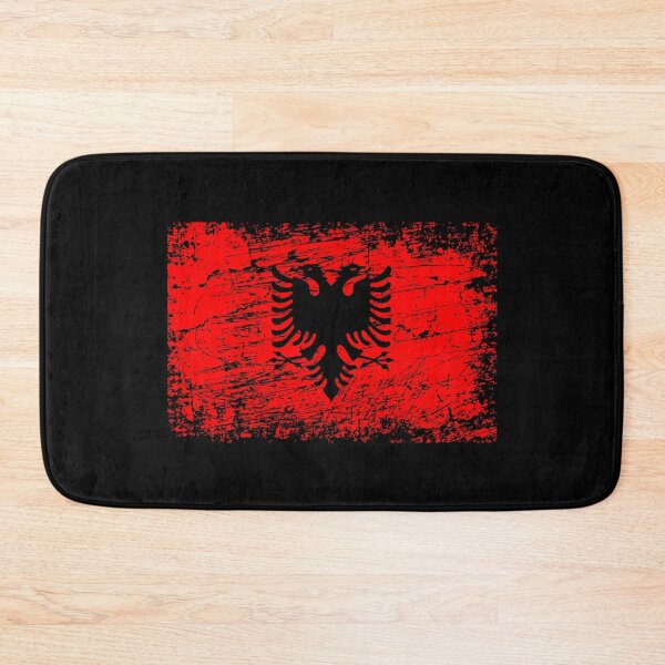 Item preview, Albania Albanian flag flag designed and sold by GeogDesigns.