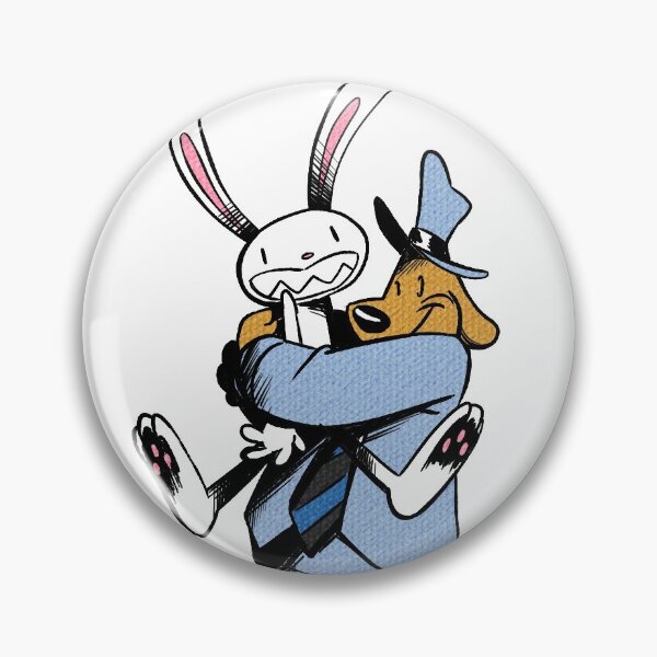 Item preview, Sam & max designed and sold by GottaDerpFast.