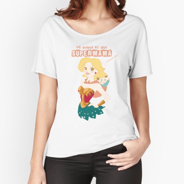 "My Mom is a superMom" (customizable) Relaxed Fit T-Shirt
