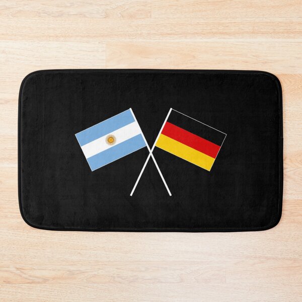 Item preview, Argentina Germany flag flag designed and sold by GeogDesigns.