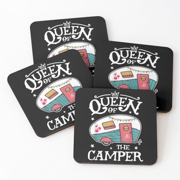 Item preview, Queen of the Camper T shirt Outdoor Camping Camper Girls Summer designed and sold by travellb.