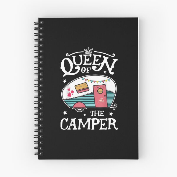 Item preview, Queen of the Camper T shirt Outdoor Camping Camper Girls Summer designed and sold by travellb.