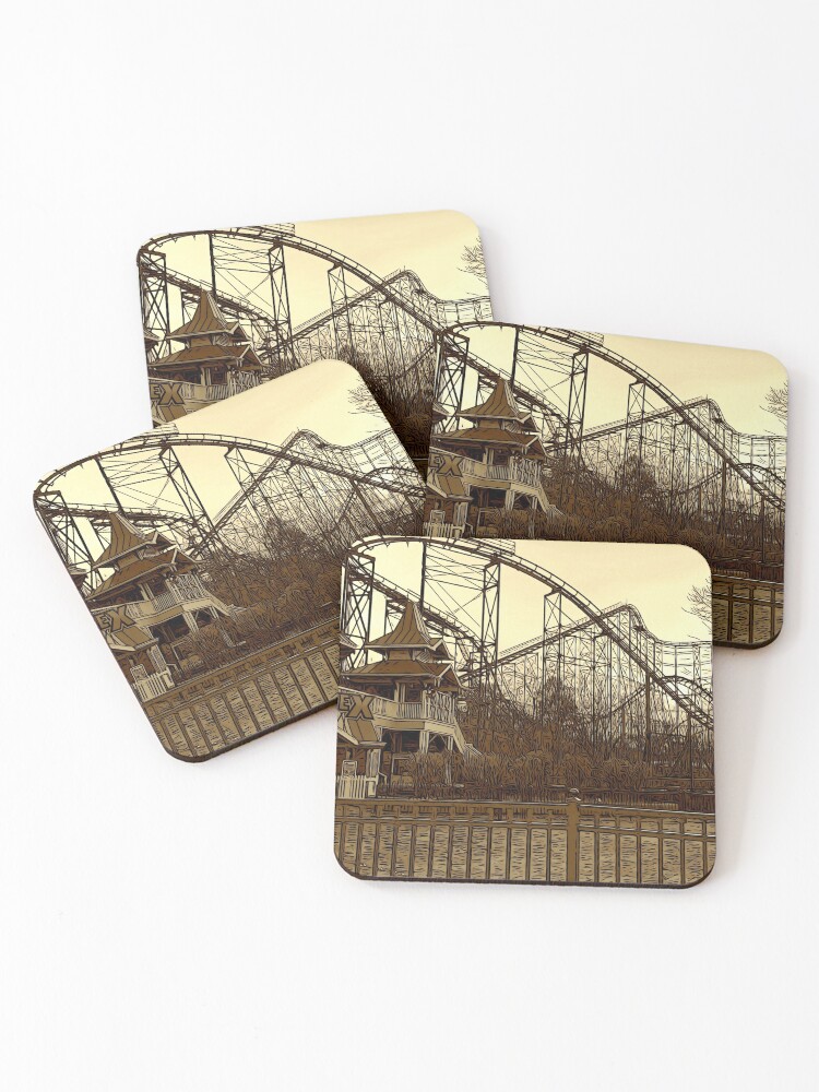 Thumbnail 1 of 5, Coasters (Set of 4), Vortex designed and sold by RCExpedition.