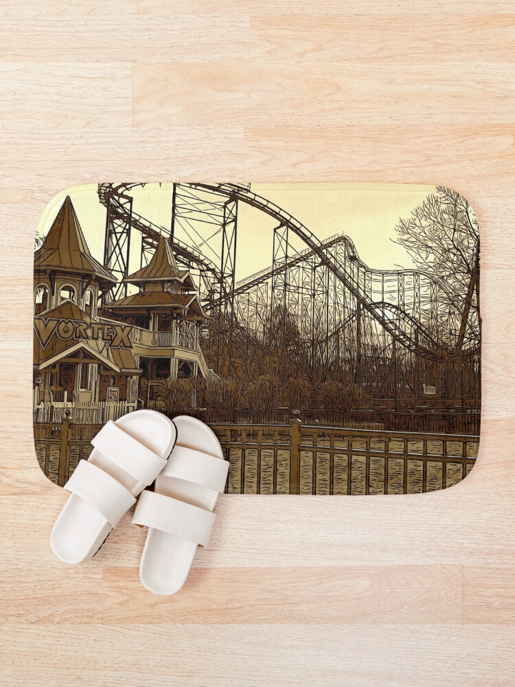 Thumbnail 1 of 6, Bath Mat, Vortex designed and sold by RCExpedition.