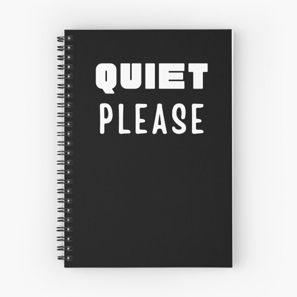 Item preview, Quiet Please designed and sold by Dopnex.