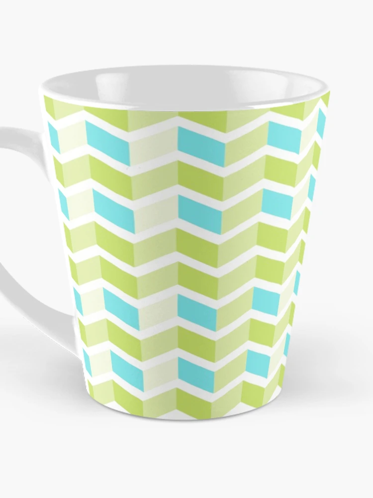 Thumbnail 3 of 4, Coffee Mug, Pattern waves angular designed and sold by KQ1985.