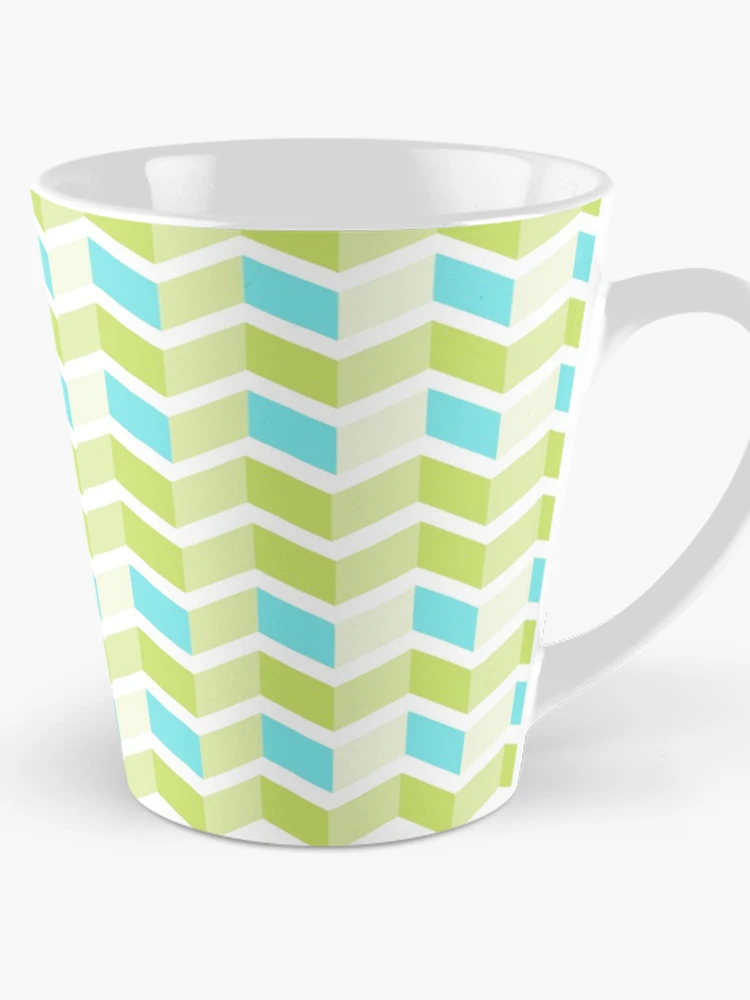 Thumbnail 1 of 4, Coffee Mug, Pattern waves angular designed and sold by KQ1985.