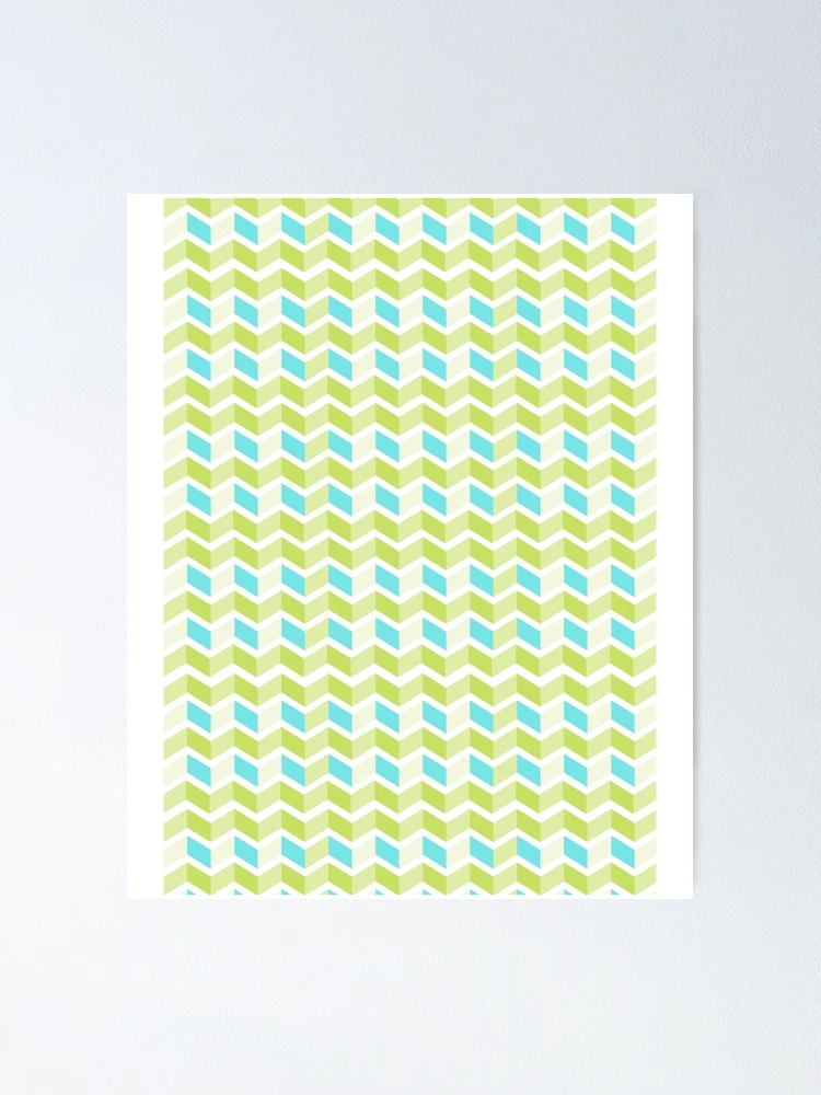 Thumbnail 1 of 3, Poster, Pattern waves angular designed and sold by KQ1985.