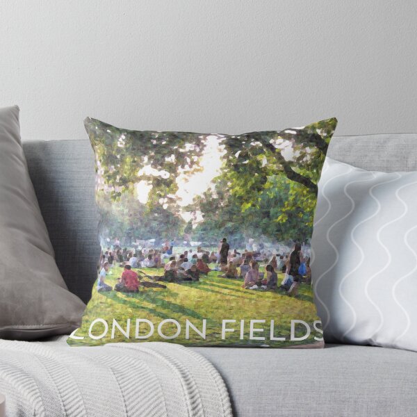 Artikelvorschau, Impressionistischer London Fields Park entworfen und verkauft von AWalkInEngland.