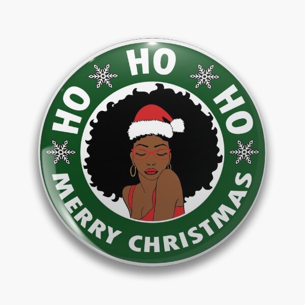 Artikelvorschau, Frohe Weihnachten Schöne Afro-Frau mit Brillen-Design entworfen und verkauft von boopsblunt.