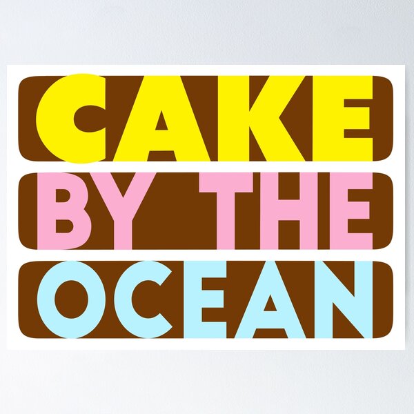 Item preview, Cake By The Ocean designed and sold by ninjaforhire.