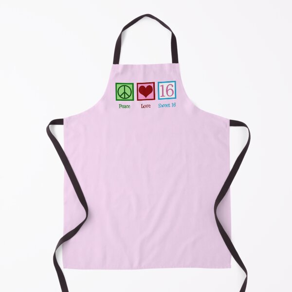Item preview, Peace Love Sweet 16 designed and sold by Epic Love Designs.