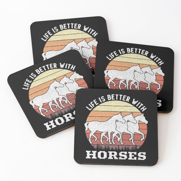 Item preview, Life Is Better With Horses designed and sold by MarkTees.